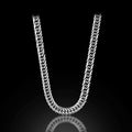 Men Handmade 10MM Curb Chain Solid Necklace