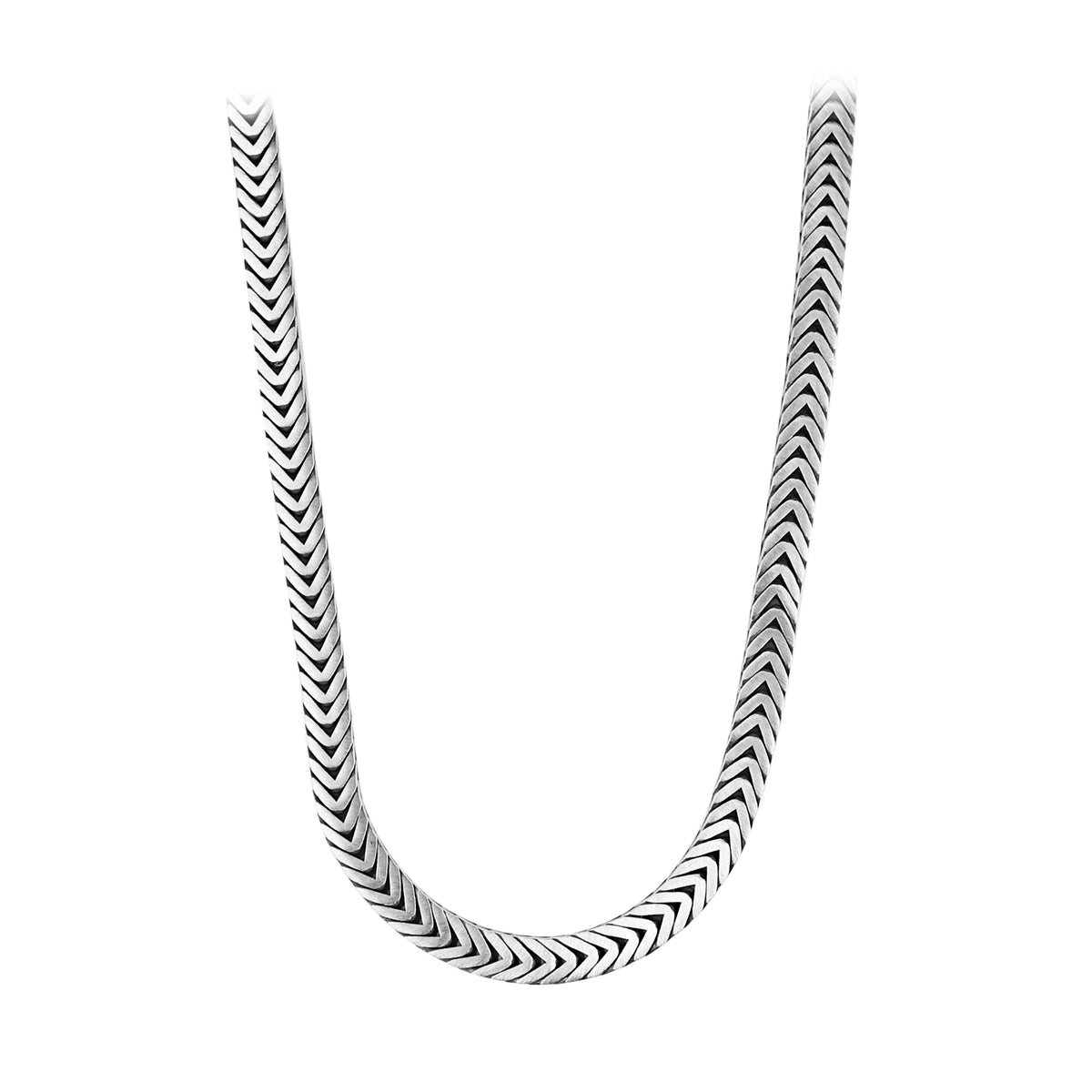 925 Solid Silver 10mm Heavy Franco Chain Necklace