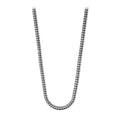 Men Handmade Popcorn Snake Emerald Gemstone Chain Necklace