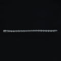 925 Silver Black Onyx Chain Bracelet, Solid Vintage Chain Bracelet, Gothic Chain Bracelet, Men Solid Sterling Silver Chain