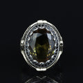 925 Sterling silver Men Handmade Engraved Zultanite Gemstone Ring