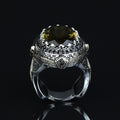 925 Sterling silver Men Handmade Engraved Zultanite Gemstone Ring