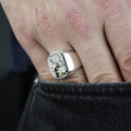 925 Sterling Silver Handmade Watch Mechanism Ring