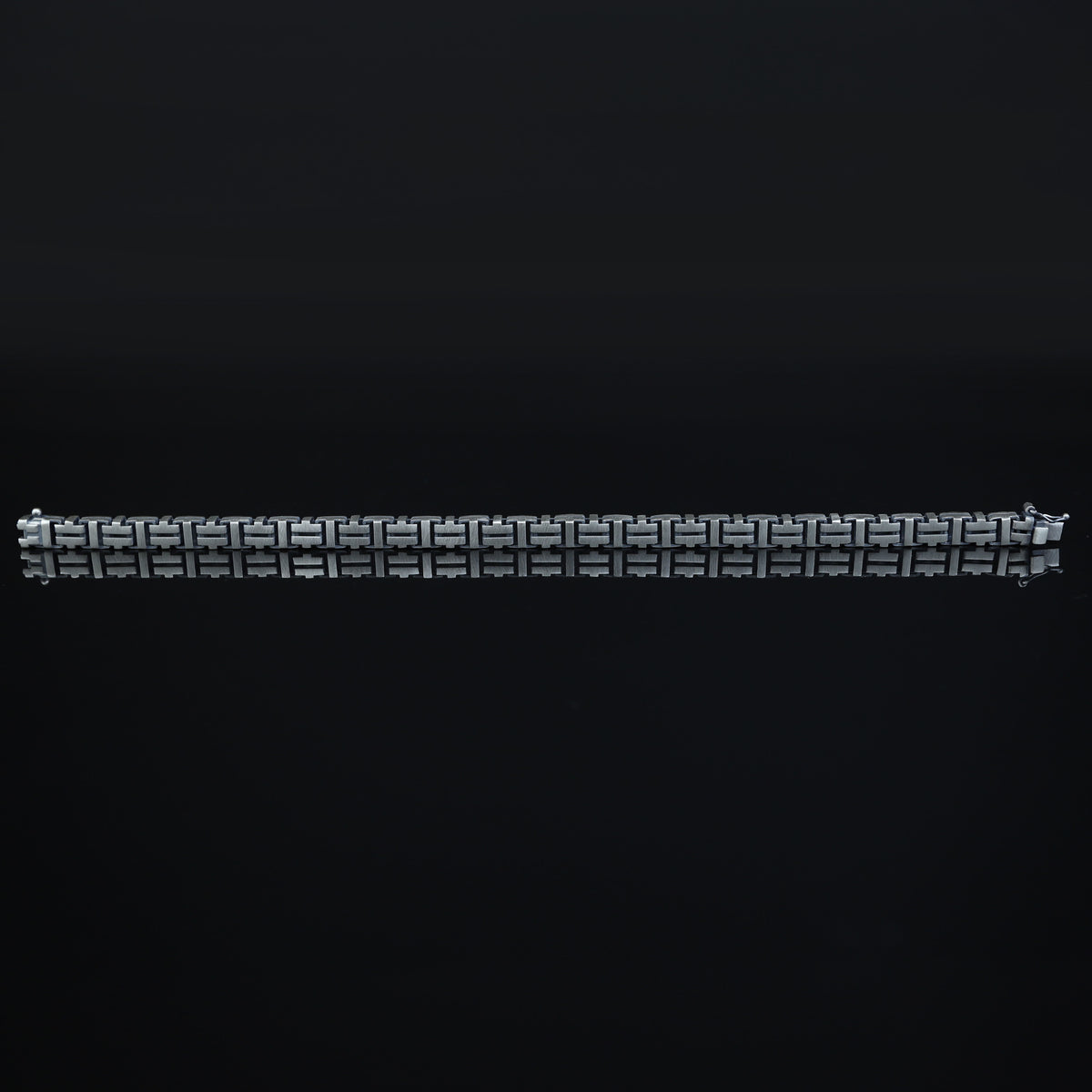 Men Silver Handmade Chain Bracelet, 7MM Men Chain Bracelet, Oxized Box Chain