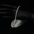 Pulsera Cadena Cuba Fina Plata