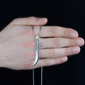 Silver Handmade Sword Necklace