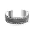 Silver Handmade 20MM Band Cuff Bracelet