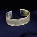 Silver Handmade 20MM Band Cuff Bracelet