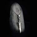 Silver Handmade Knife Necklace