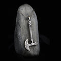 Men Axe Model Silver Necklace