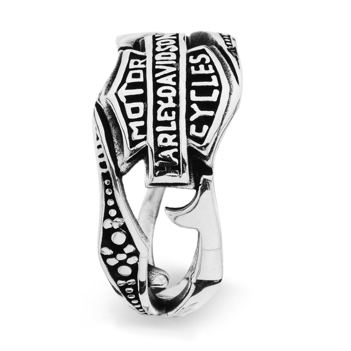Silver Handmade Original Harley-Davidson Ring