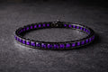 Silver Square Amethyst Tennis Bracelet, Black Rhodium Tennis Bracelet
