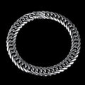 925 Silver 10MM Cuban Curb Chain Bracelet  Elegant Men Chain Bracelet