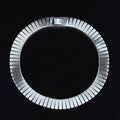 Men Silver Elegant Chain 7mm Watch Band Chain Bracelet