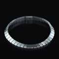 925 Sterling Silver Matte Elegant Silver Chain Bracelet
