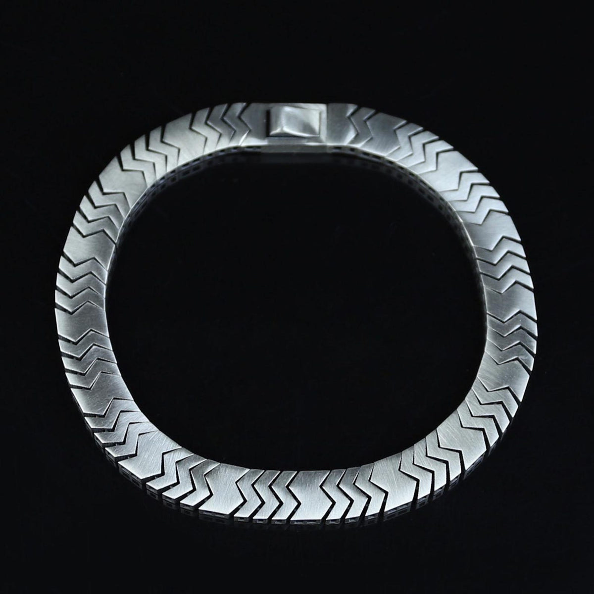 925 Silver 7MM Curb Chain Handmade Gourmet Chain Bracelet