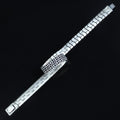Men's 925 Sterling Silver 8MM Cuban Link Curb Chain Bracelet