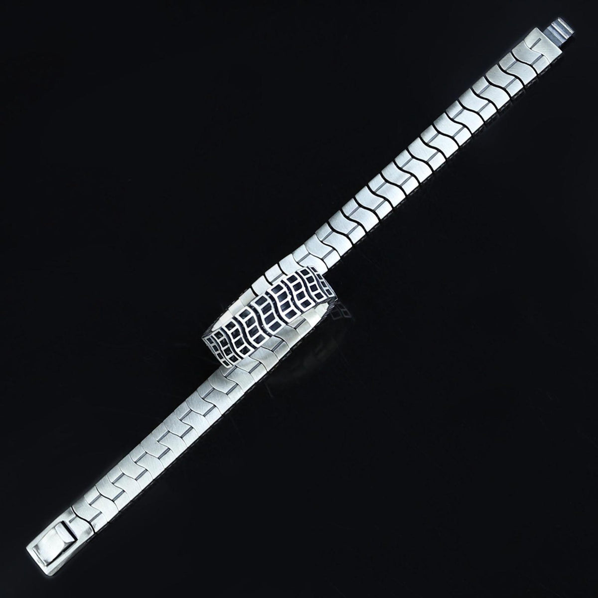 Men's 925 Sterling Silver 8MM Cuban Link Curb Chain Bracelet