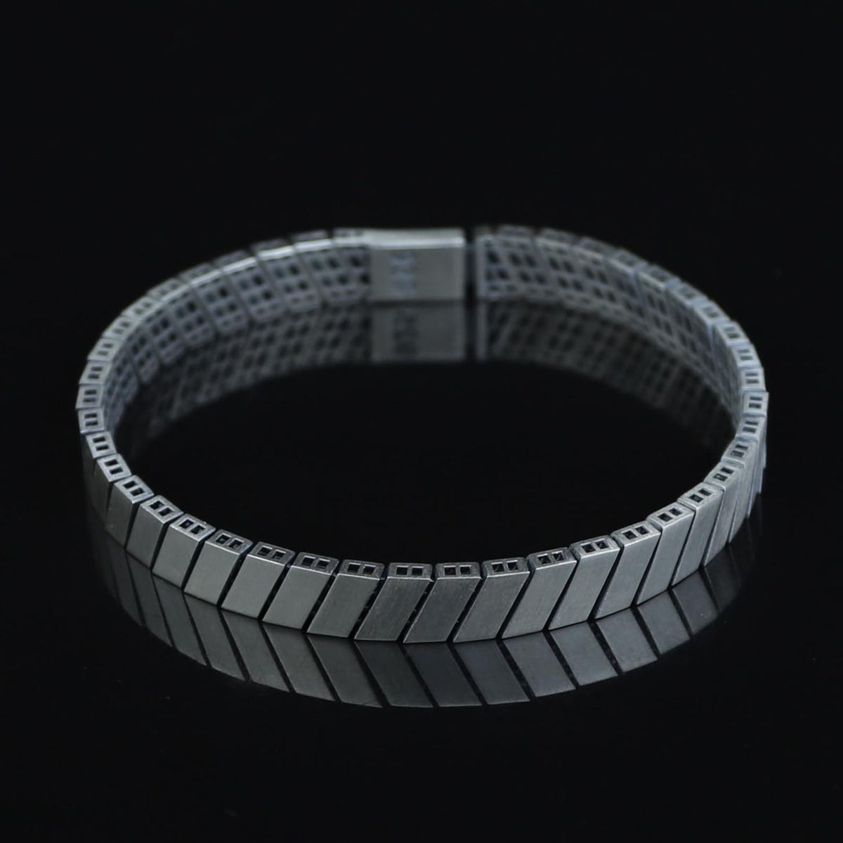925 Silver Handmade Curb Chain Gourmet 8MM Cuban Chain Bracelet