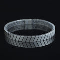 925 Silver Handmade Curb Chain Gourmet 8MM Cuban Chain Bracelet