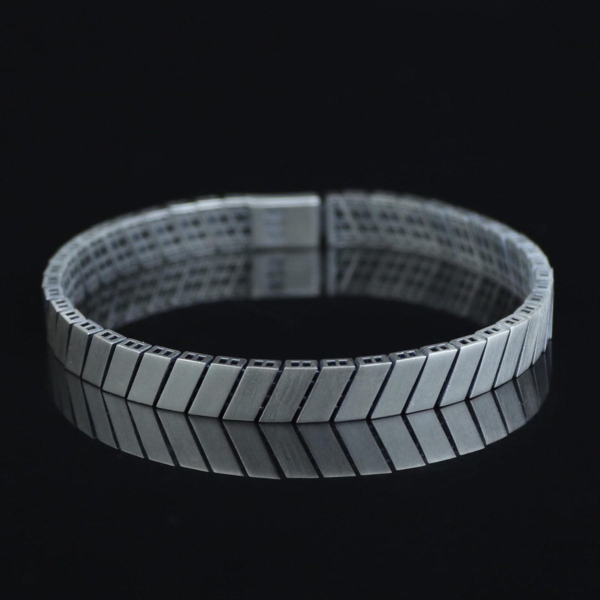 925 Silver Handmade Curb Chain Gourmet 8MM Cuban Chain Bracelet
