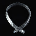 925 Sterling Silver Solid 8MM Curb Chain Bracelet Gift for Him