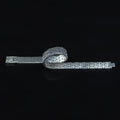 925 Sterling Silver Modern Watch Band Chain Bracelet 10MM Men's Jewelry