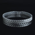 Men's 925 Sterling Silver Curb Chain Bracelet Solid Handmade Jewelry