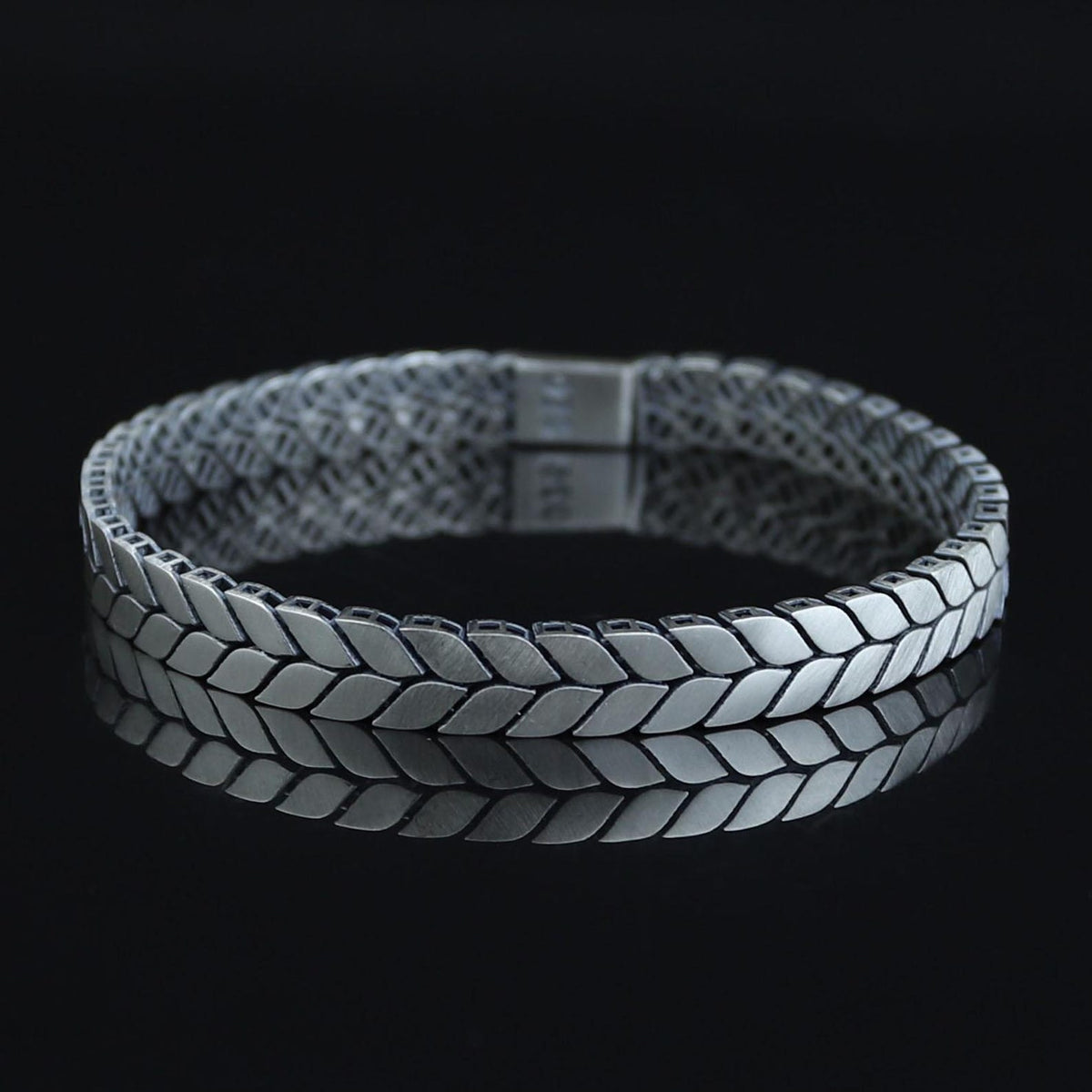 Men's 925 Sterling Silver Curb Chain Bracelet Solid Handmade Jewelry