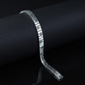 925 Sterling Silver Black Onyx Chain Bracelet for Men Handmade Bali Link Bracelet