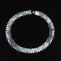 925 Sterling Silver Men's Onyx Stone Chain Bracelet Handmade Luxury Jewelry