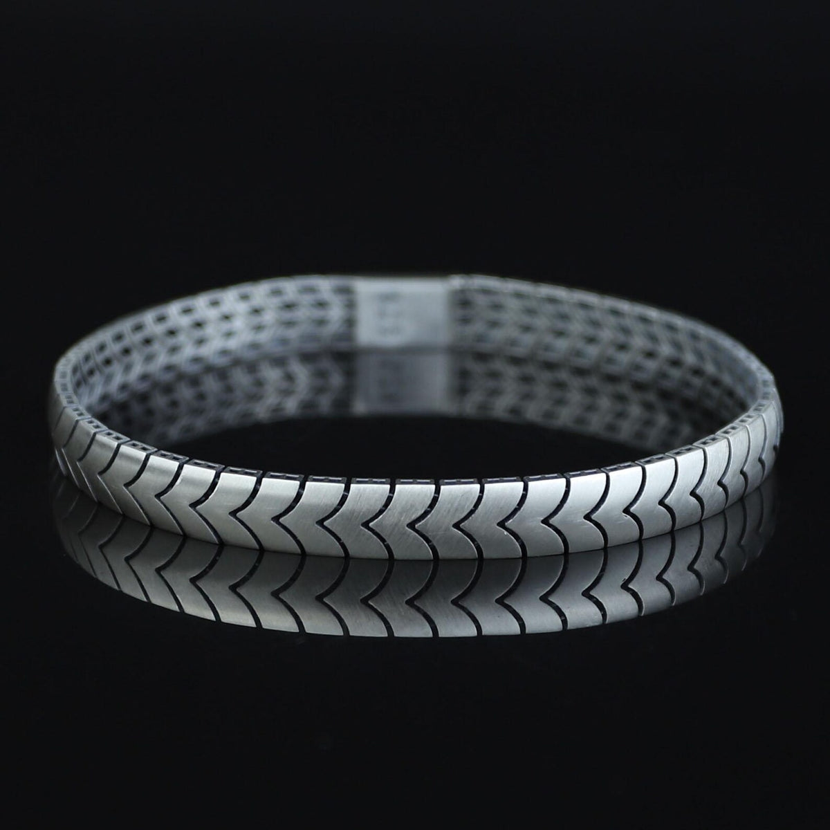 925 Silver Handmade Curb Chain Gourmet Elegant Chain Bracelet