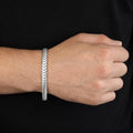 925 Silver Handmade Curb Chain Gourmet Elegant Chain Bracelet