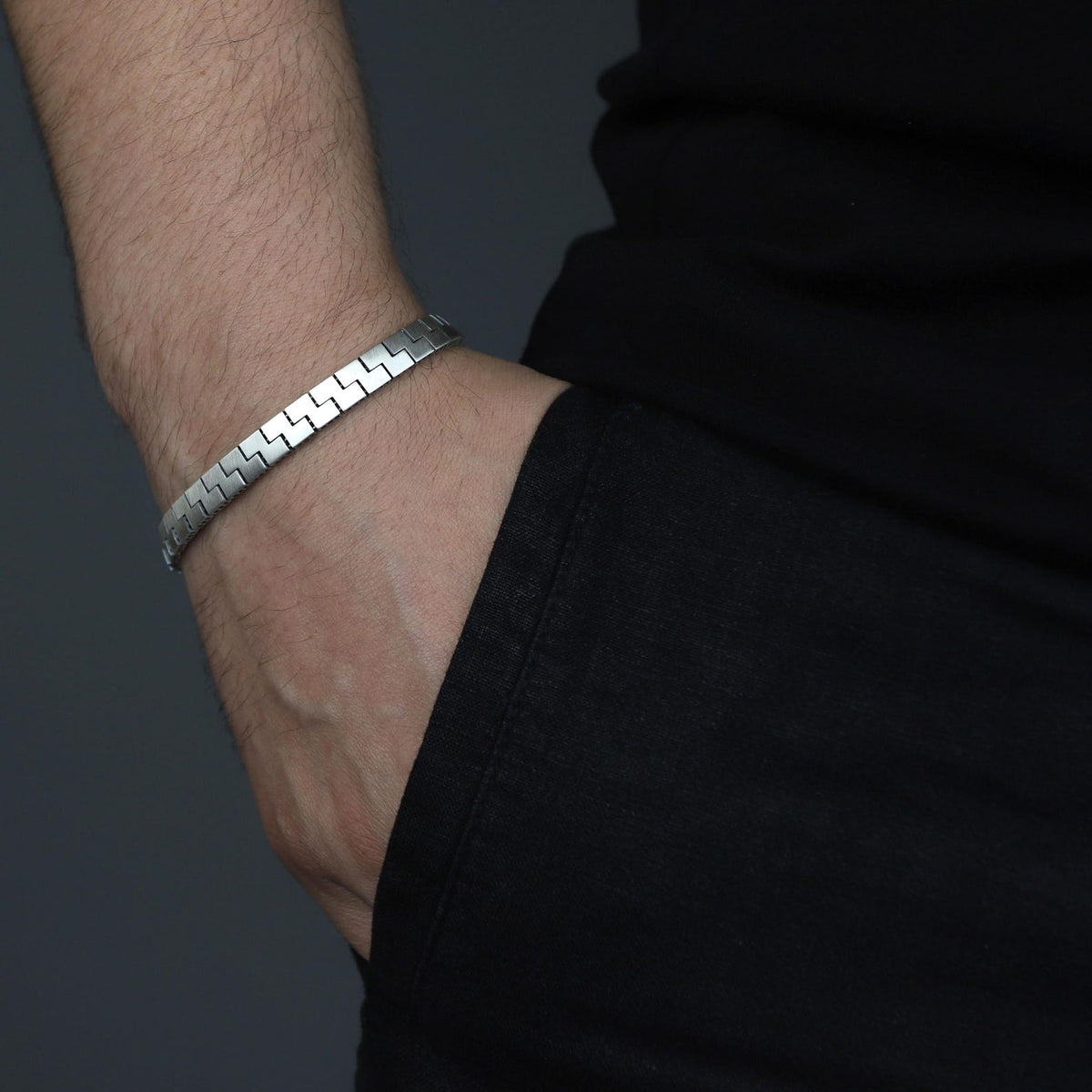 925 Sterling Silver Solid 8MM Curb Chain Bracelet Gift for Him