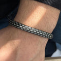 925 Sterling Silver Cz Stone Luxury Zircon Snake Bracelet