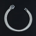 925 Men Sterling Silver Eagle 10MM Chain Eagle Bracelet