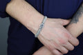 925 Men Sterling Silver Eagle 10MM Chain Eagle Bracelet