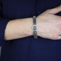 925 Silver Polished Lion Chain 10MM Elegant Men Chain Bracelet
