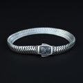 925 Men Sterling Silver Eagle 10MM Chain Eagle Bracelet