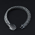 925 Sterling Silver 10MM Chain Black Diamond Men Chain Bracelet